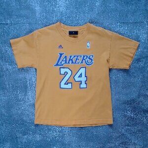 KOBE BRYANT LAKERS #24 T-SHIRT ADIDAS KIDS
